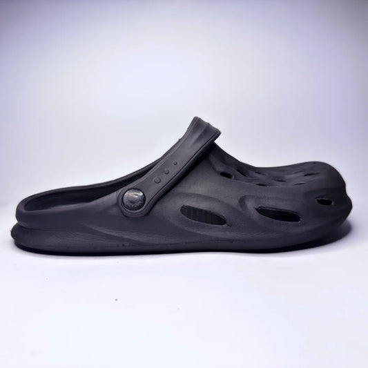 Black Ventilated Clogs