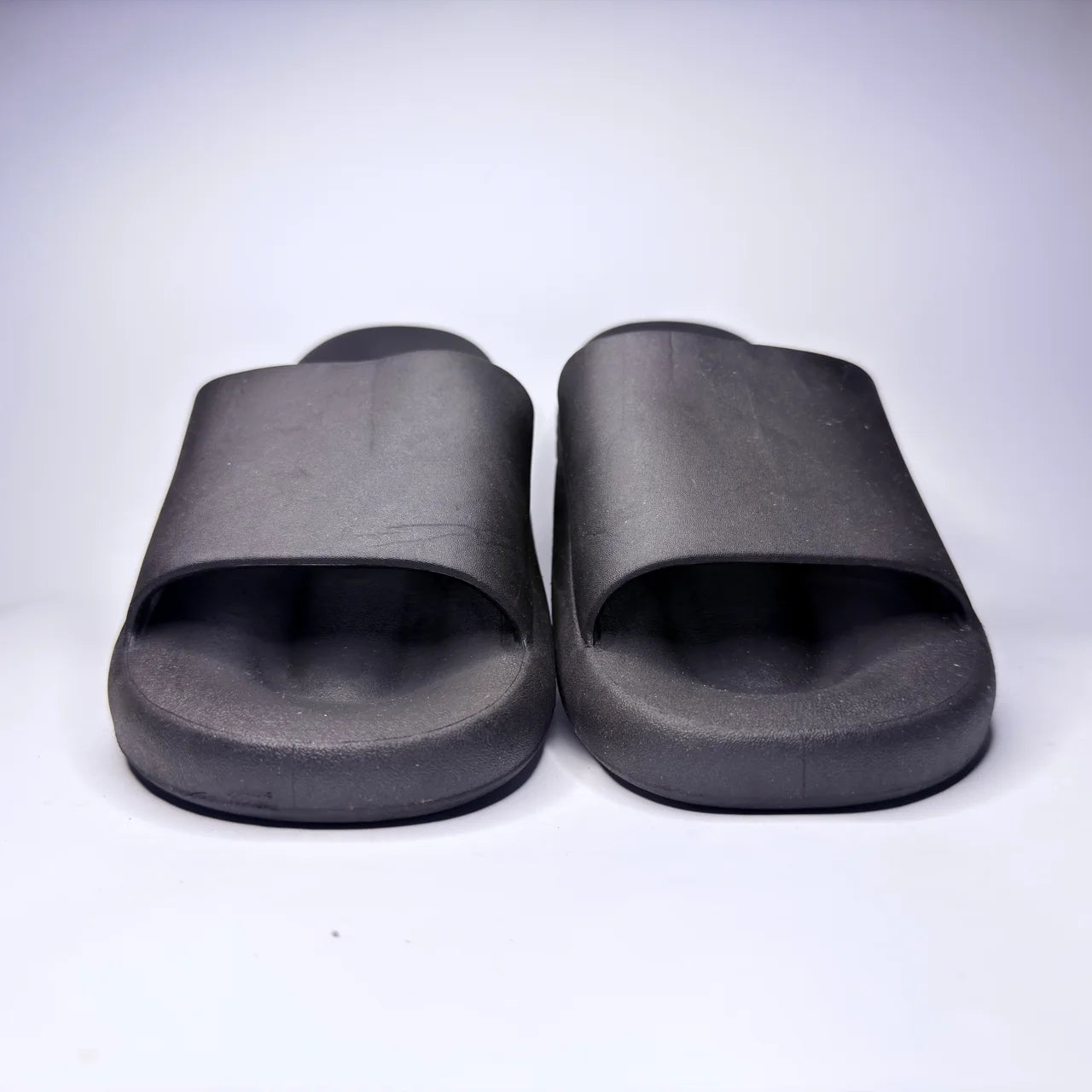 Classic Black Comfort Slides
