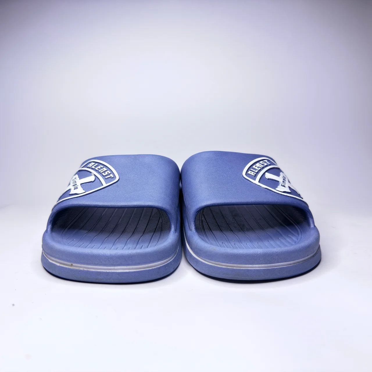 Blue Sporty Comfort Slides