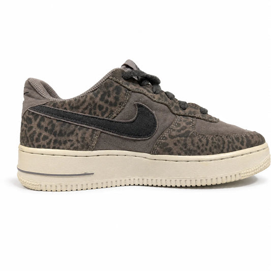 Nike Air Force 1 Low 'Grey Leopard Suede' Sneakers
