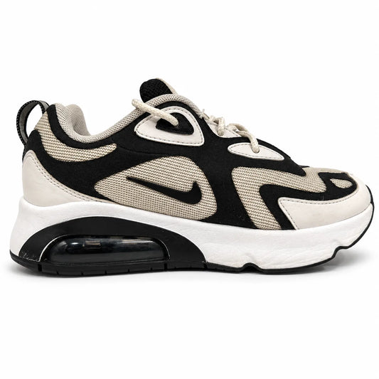 Nike Air Max 200 White Black Trainers