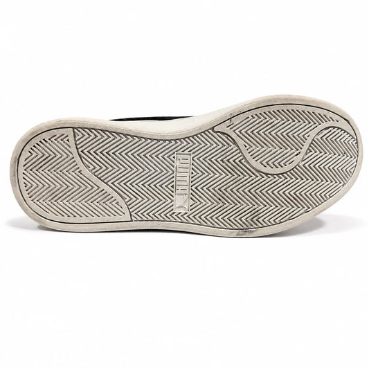 Puma Smash V2 White Leather Sneakers