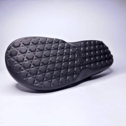 Black Classic Strap Clogs