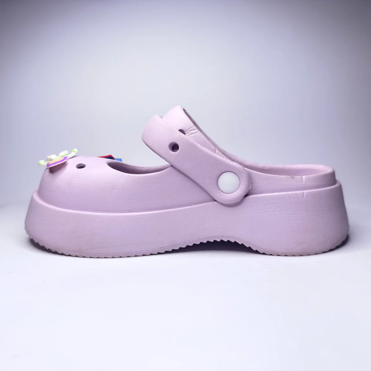 Lavender Kids’ Clogs with Charms