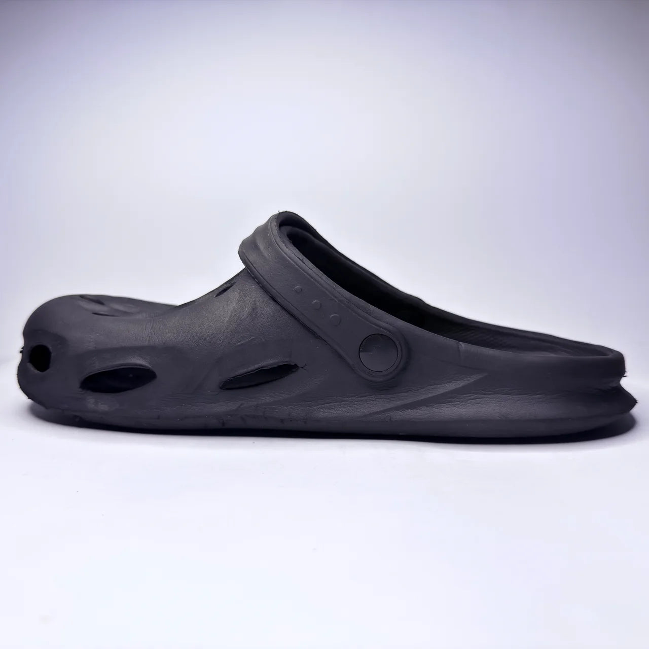 Black Ventilated Clogs