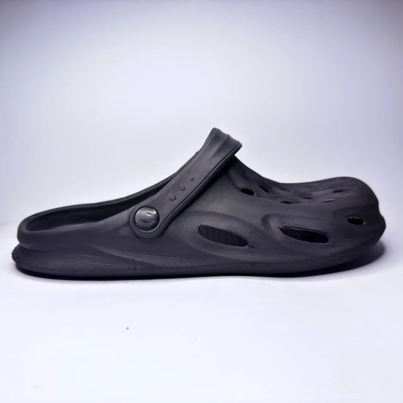 Black Ventilated Clogs