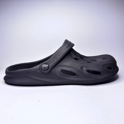 Black Ventilated Clogs