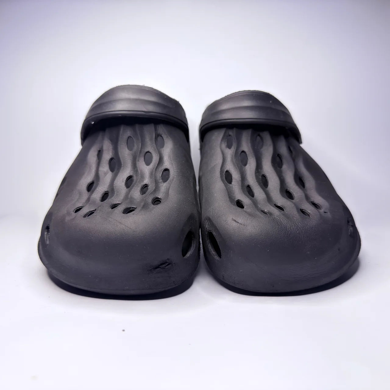 Black Ventilated Clogs