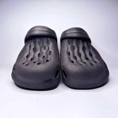 Black Ventilated Clogs