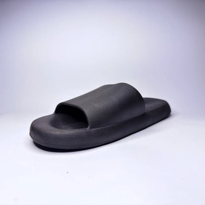Classic Black Comfort Slides