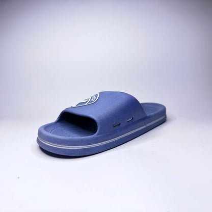 Blue Sporty Comfort Slides