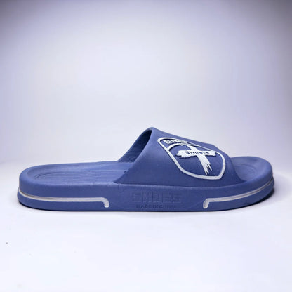 Blue Sporty Comfort Slides