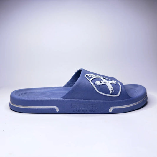 Blue Sporty Comfort Slides