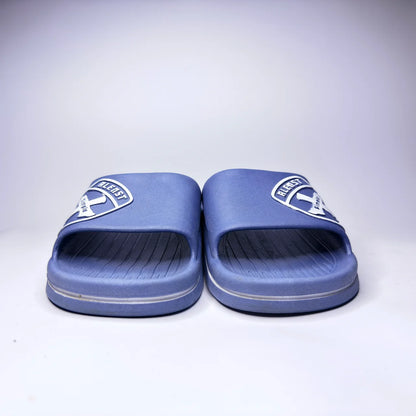 Blue Sporty Comfort Slides
