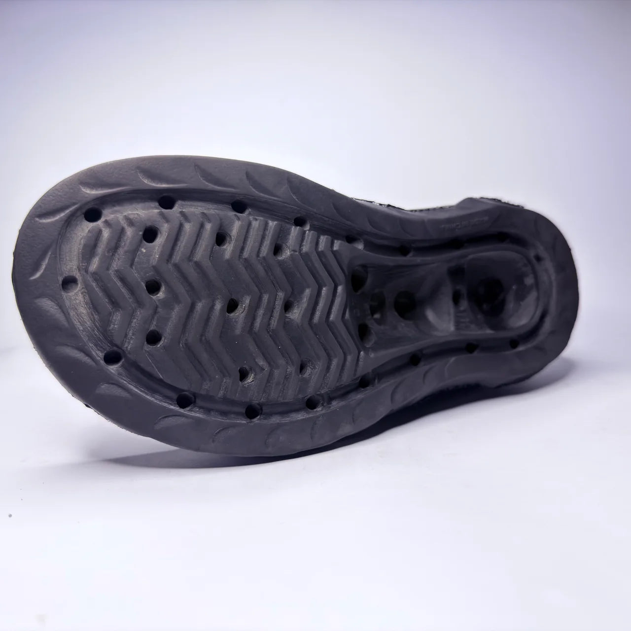 Black Comfort Slide Sandals