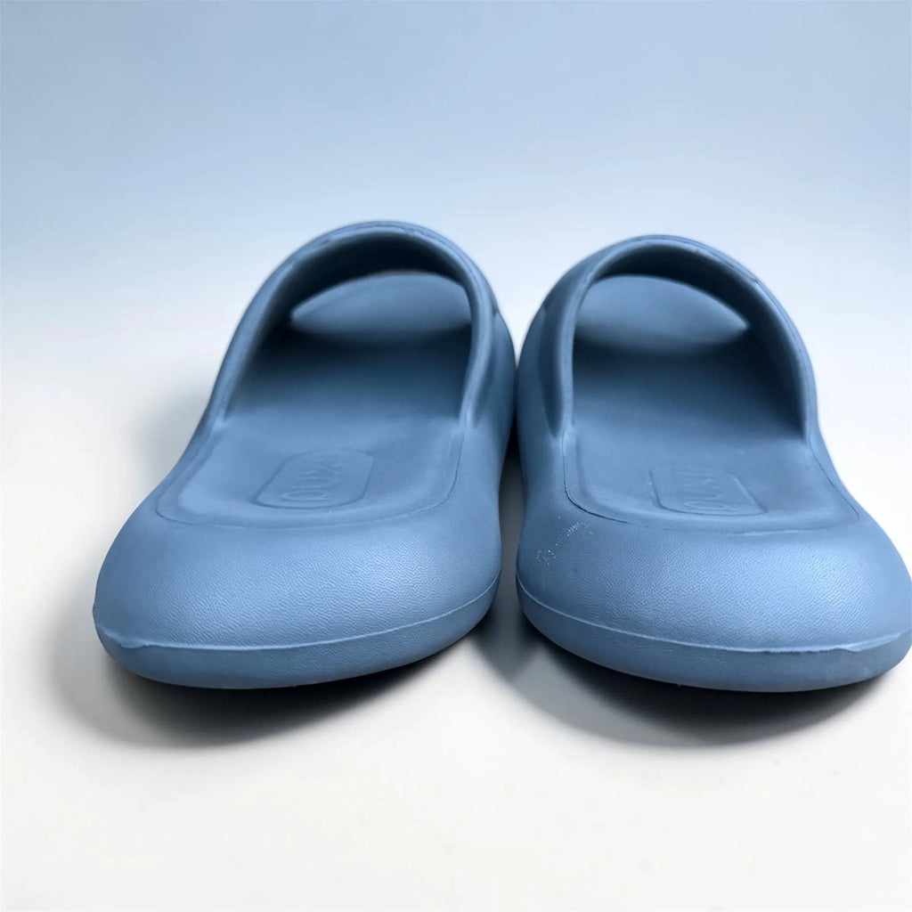 Sky Blue Molded Clogs | Sculpted Vamp Foam Clogs | Comfortable Slip-On Footwear