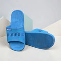 Blue Nanivo Fashion Slides | Vented Strap Classic Slippers | Everyday Comfort Footwear