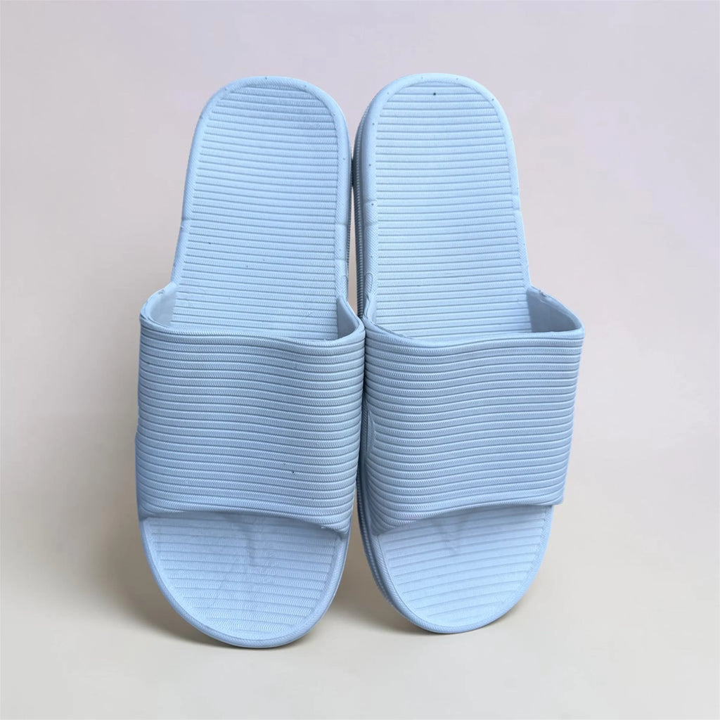 White Toe Post Flip Flops | Clean Minimal Foam Thong Sandals | Lightweight Everyday Slippers