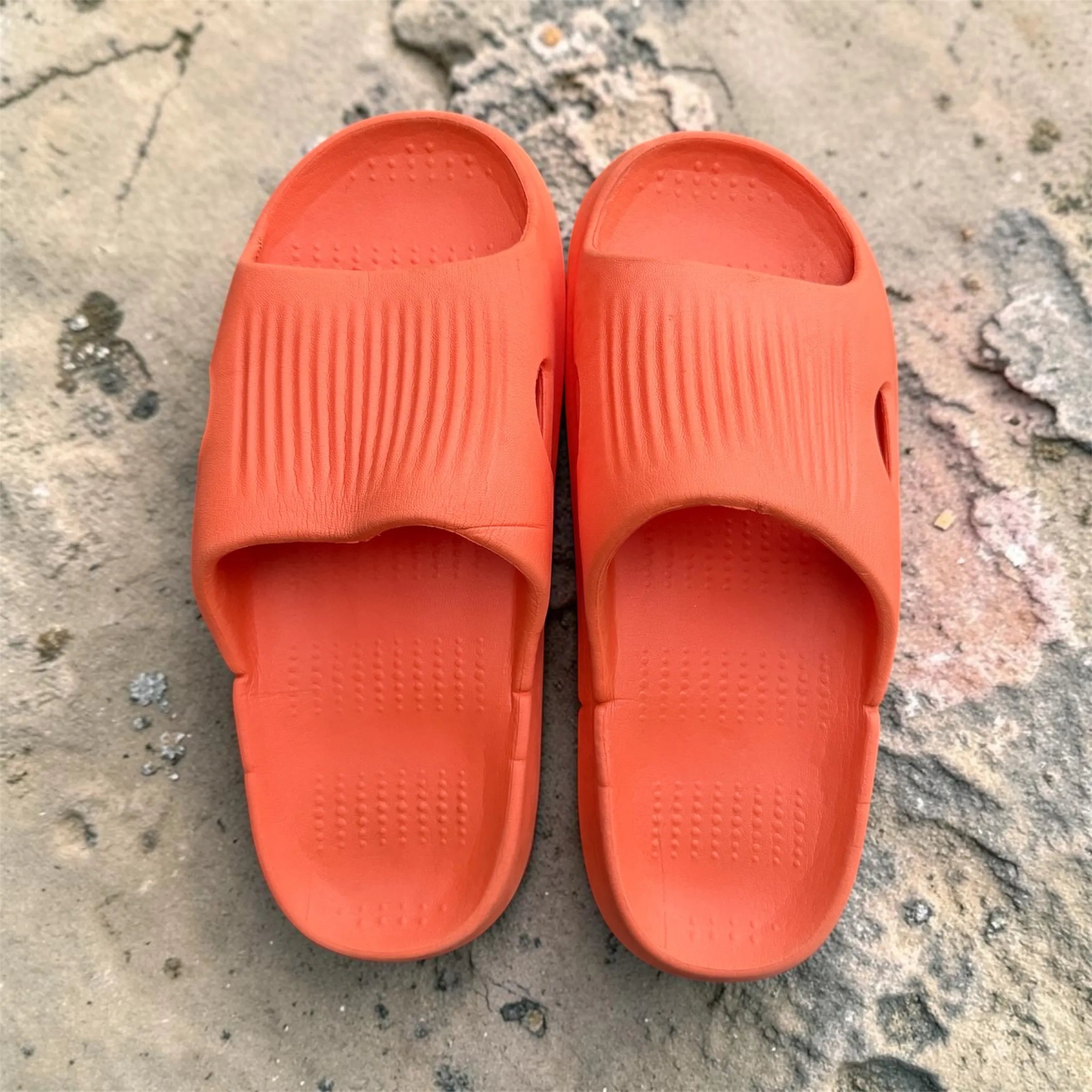 Coral Pillow Slides | Cloud Soft Thick Sole Sliders | Comfortable Minimalist Slippers