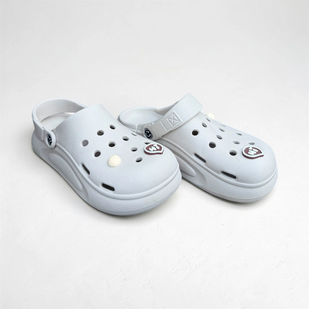 White Vented Clogs | Comfortable Garden Shoes