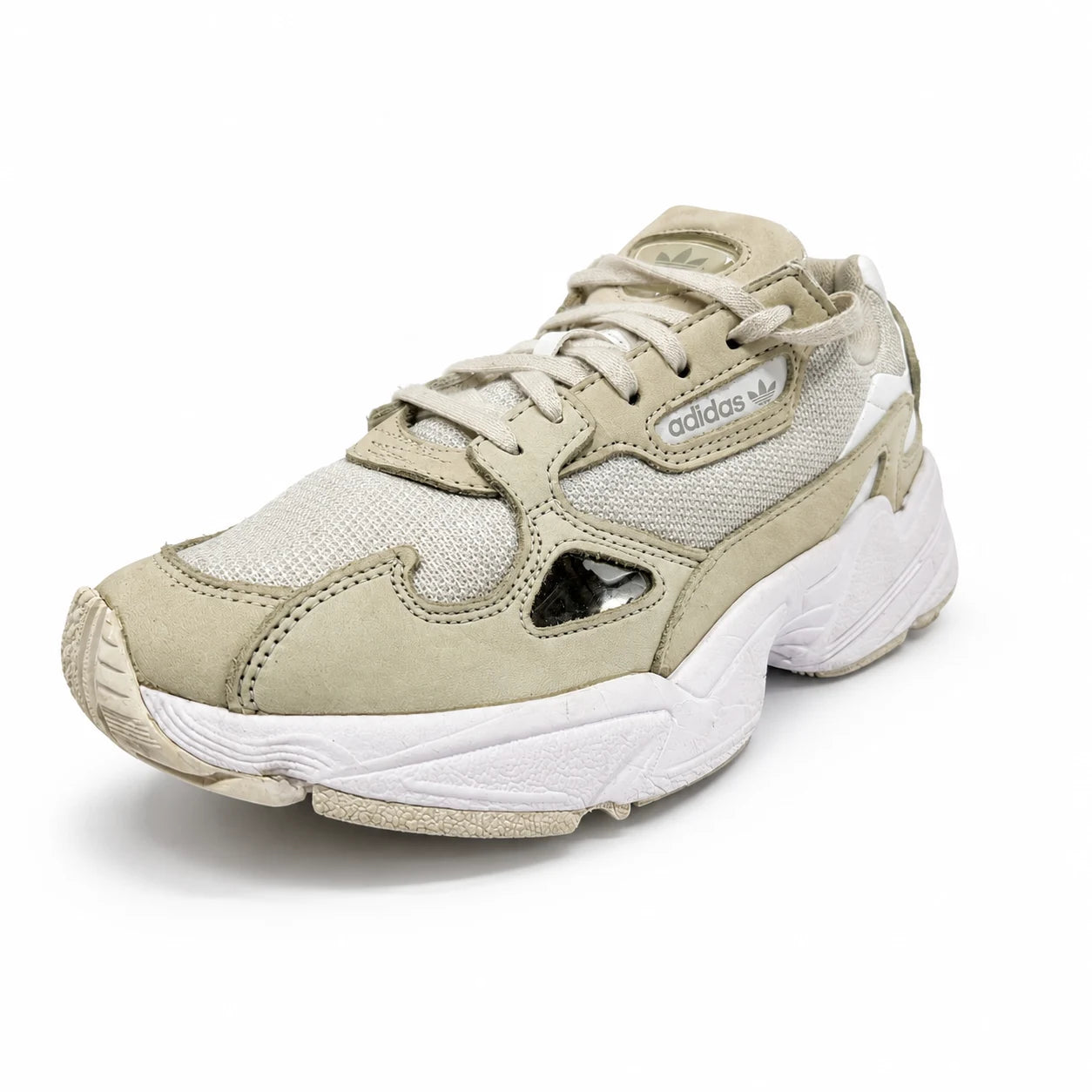 Adidas Falcon White Chunky Trainers