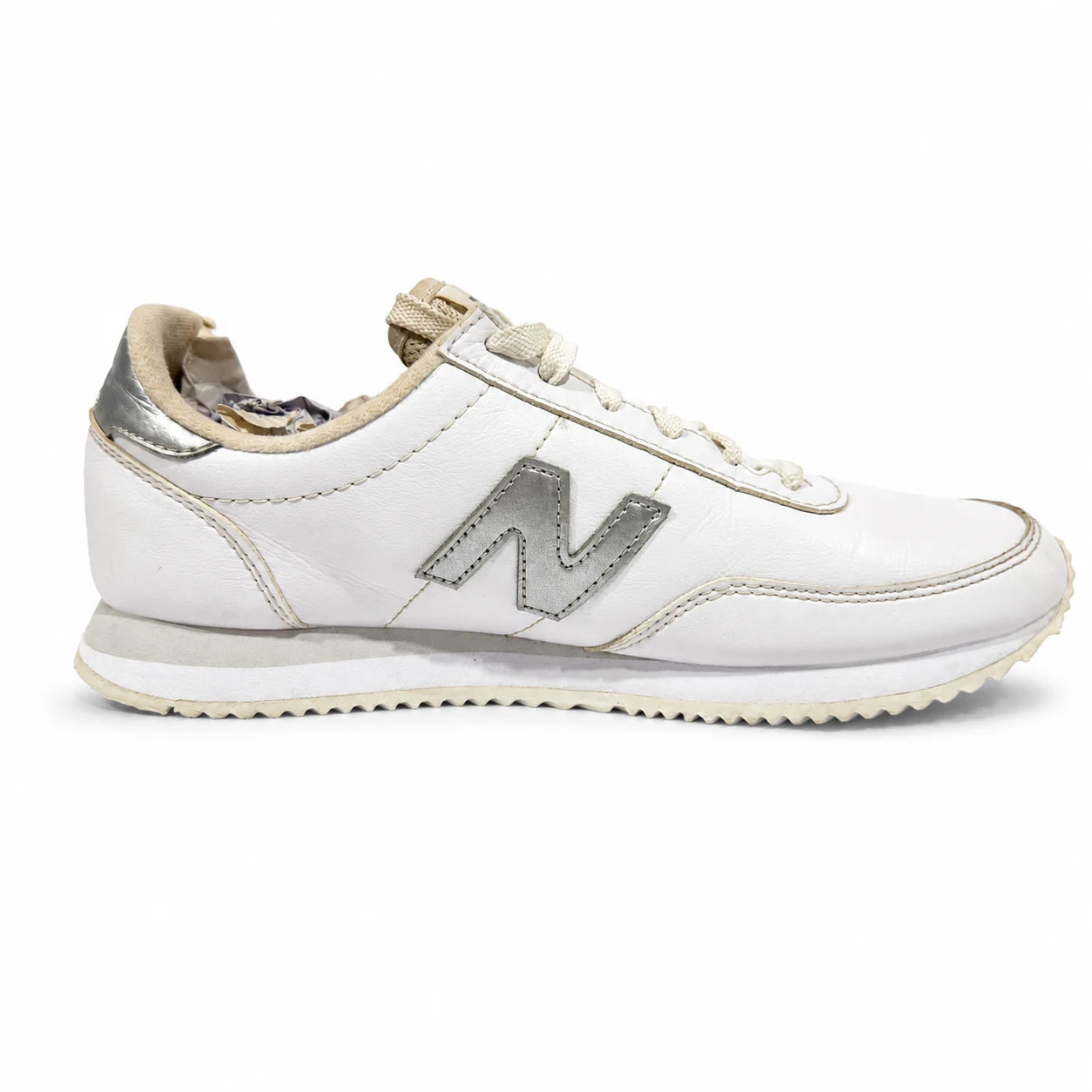 New Balance 720 v1 White Leather Sneakers
