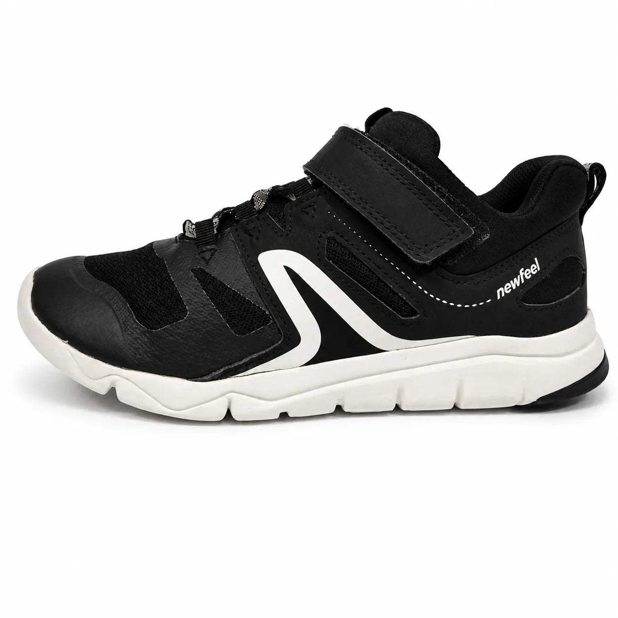 Newfeel Black Walking Sneakers – Decathlon Brand