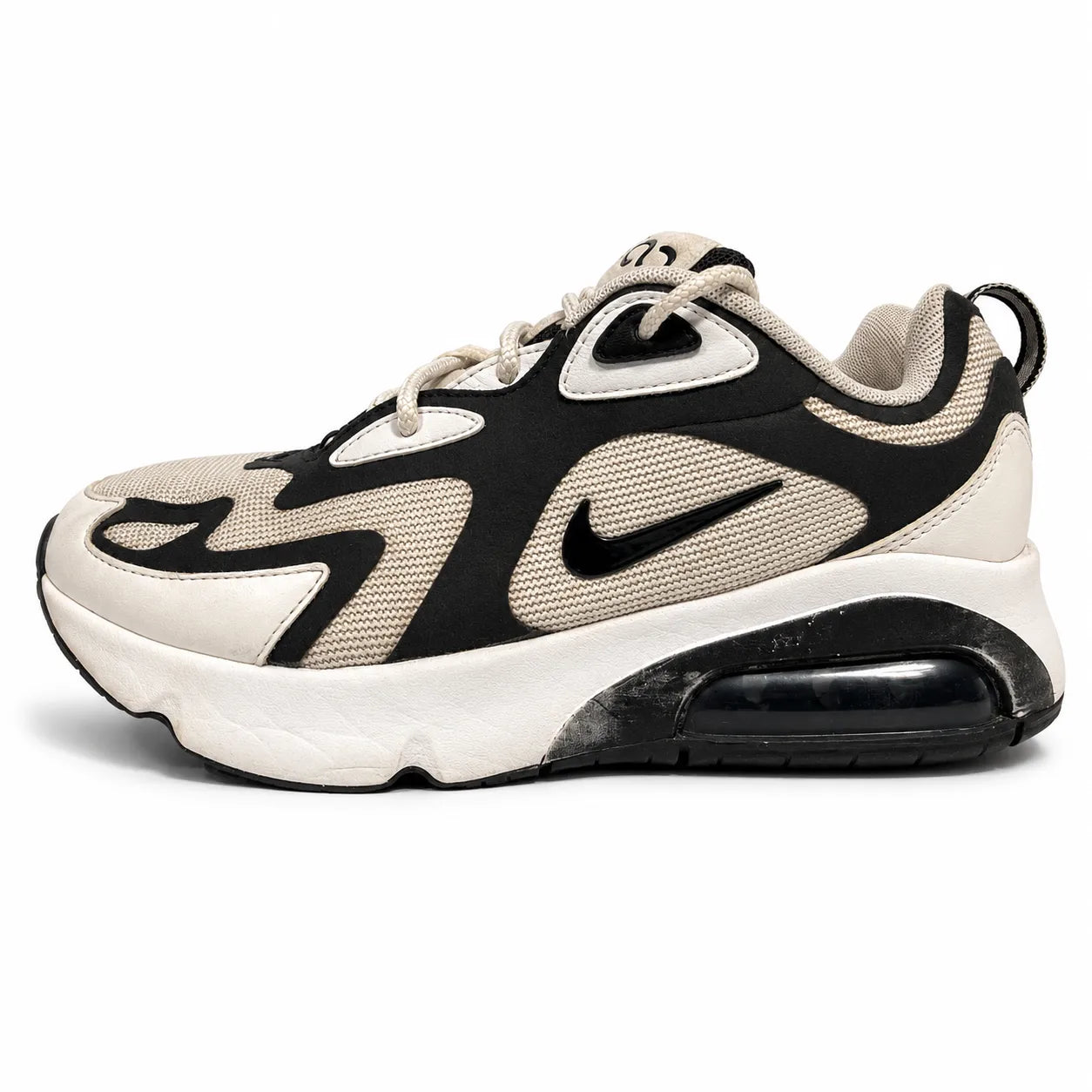 Nike Air Max 200 White Black Trainers