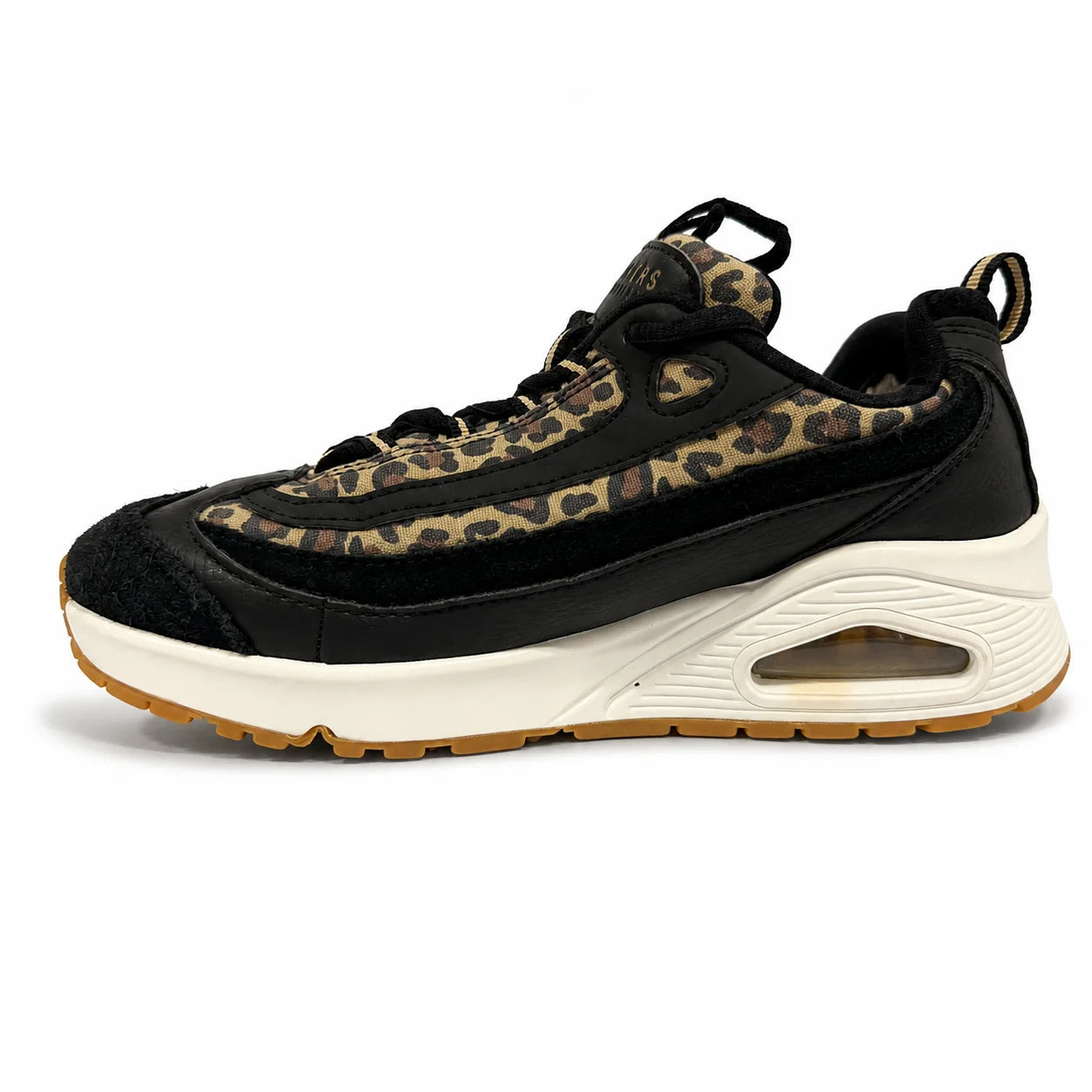 Skechers Leopard Print Fashion Sneakers