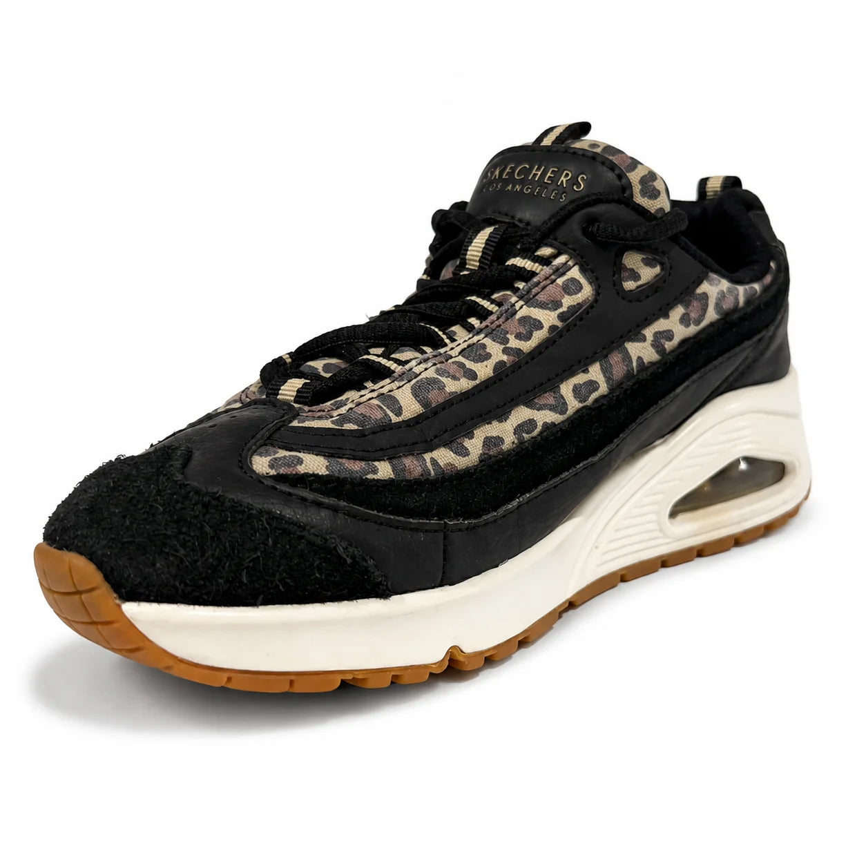 Skechers Leopard Print Fashion Sneakers