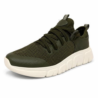 Venice Sneakers – Olive Green Knit
