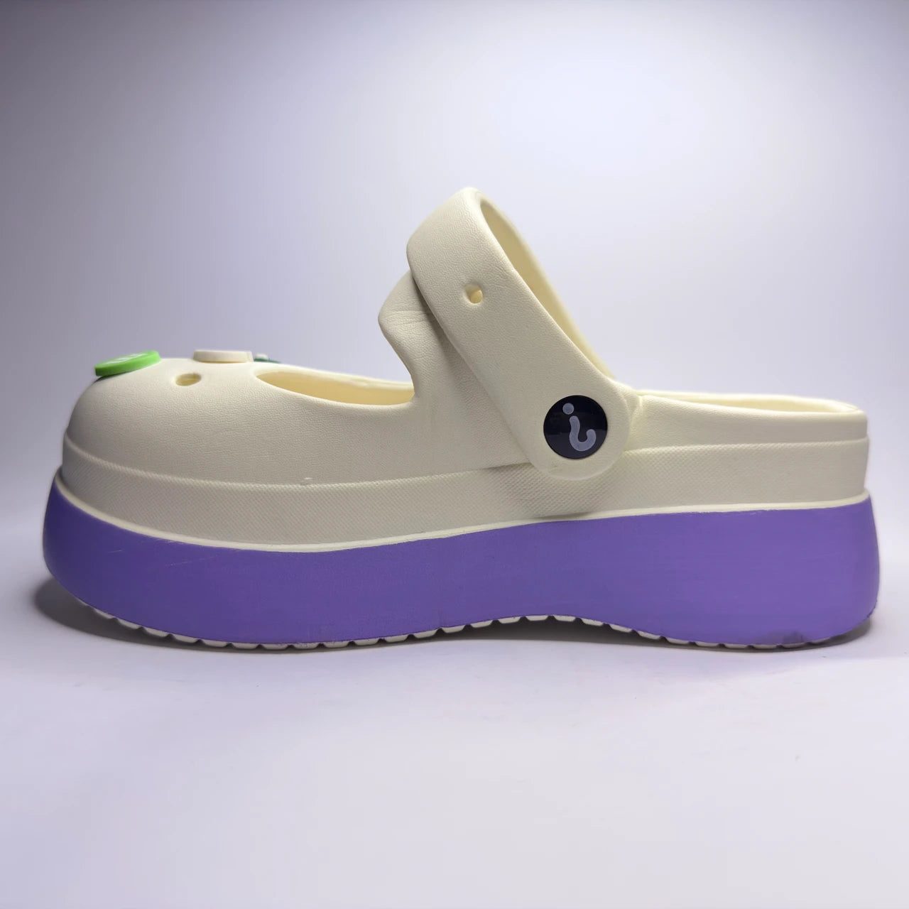 Platform Clogs with Jibbitz Charms