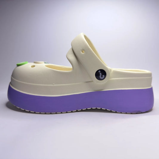 Platform Clogs with Jibbitz Charms